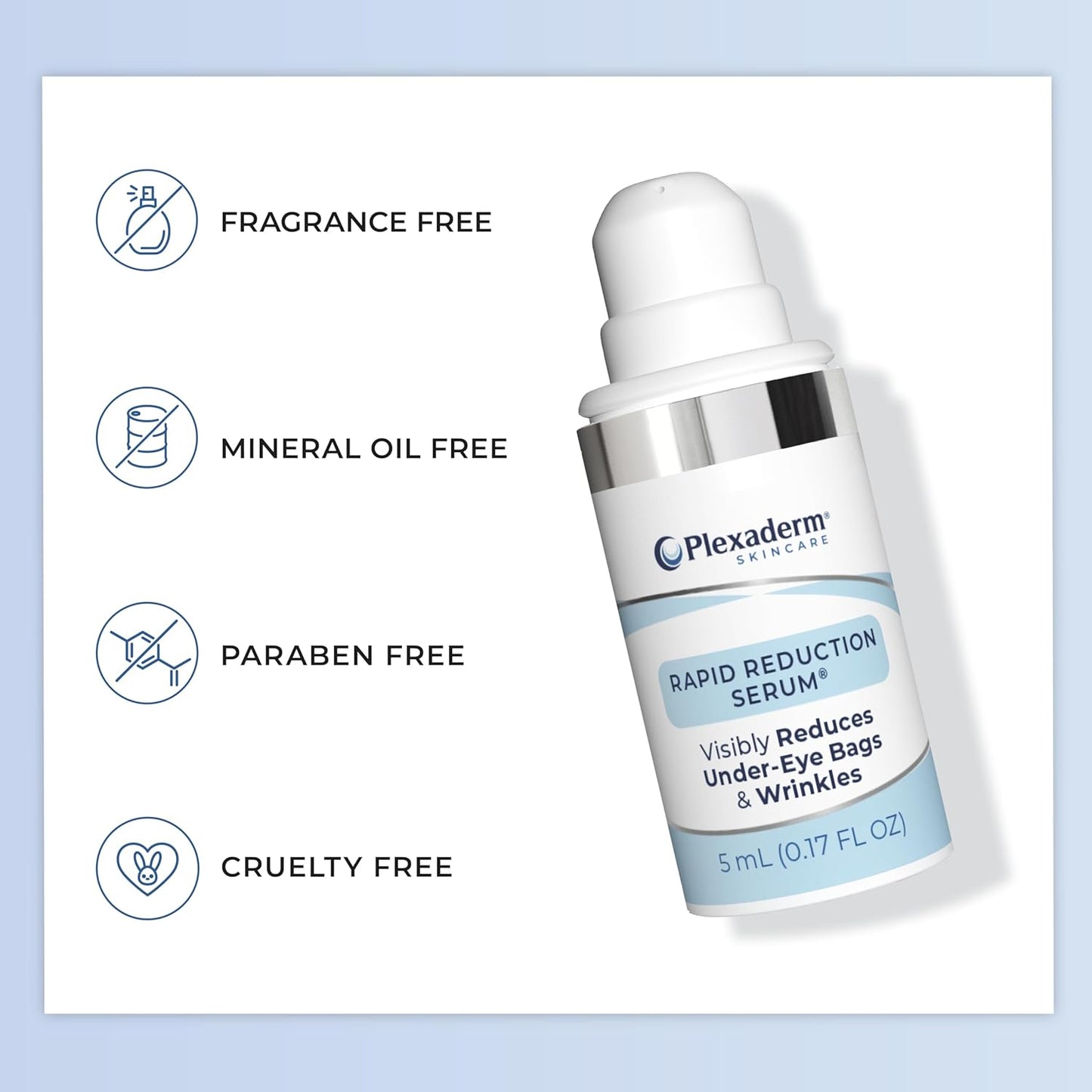 Plexaderm Rapid Reduction Eye Serum - Instant Wrinkle Remover